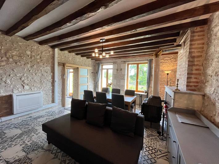 Location de vacances pour 7 personnes, avec jardin à Chouzy-sur-Cisse - 2