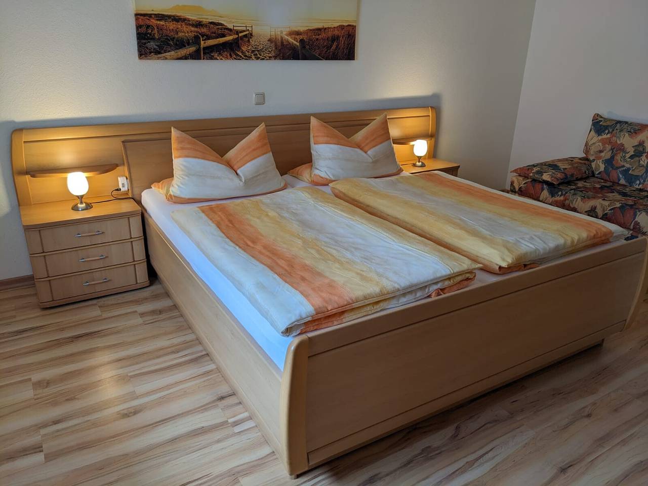 Ganze Wohnung, Apartment 'Karolina 1' mit Bergblick, gemeinsamer Terrasse und Wlan in Bad Soden-Salmünster, Main-Kinzig-Kreis