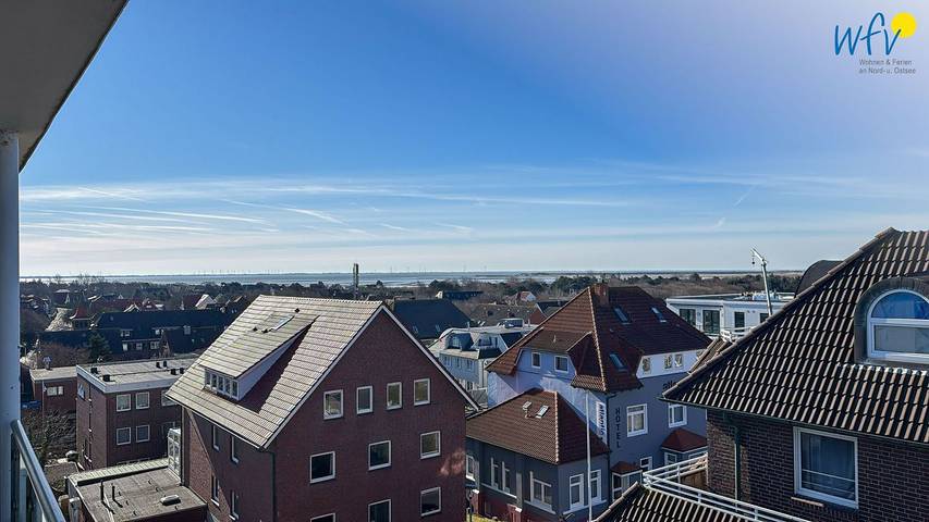 Appartement entier, „Gemütliche Ferienwohnung mit Meerblick in der ersten Reihe am Strand!“ in Wangerooge