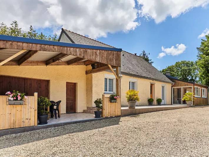 Location de vacances pour 6 personnes, avec jardin à Le Mesnil