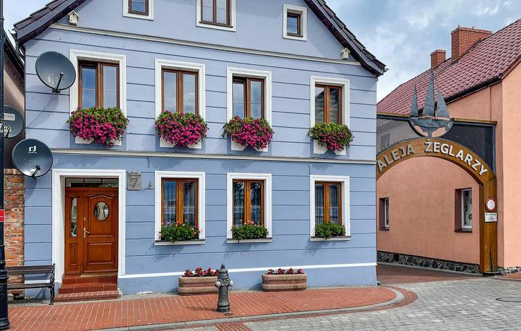 Ganze Ferienwohnung, Ferienwohnung für 6 Personen mit Terrasse in Nowe Warpno, Stettiner Haff