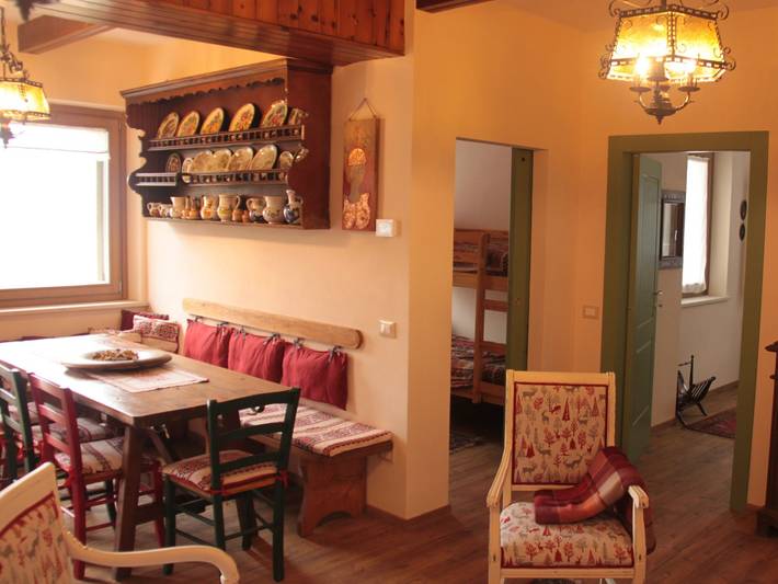 Appartamento per 4 persone, con giardino a Pedavena