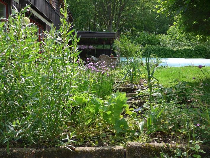 Ferienwohnung für 2 Personen, mit Pool und Garten sowie Sauna - 1