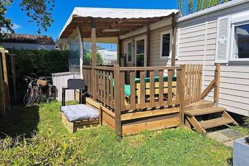 Camping für 6 Personen, mit Garten in Soulac-sur-Mer