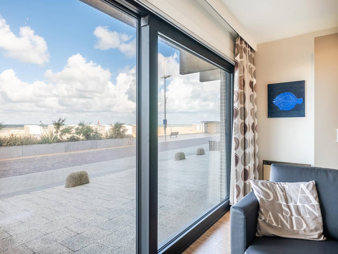 Magnifique studio au bord de la digue in Coxyde-les-Bains, Coxyde