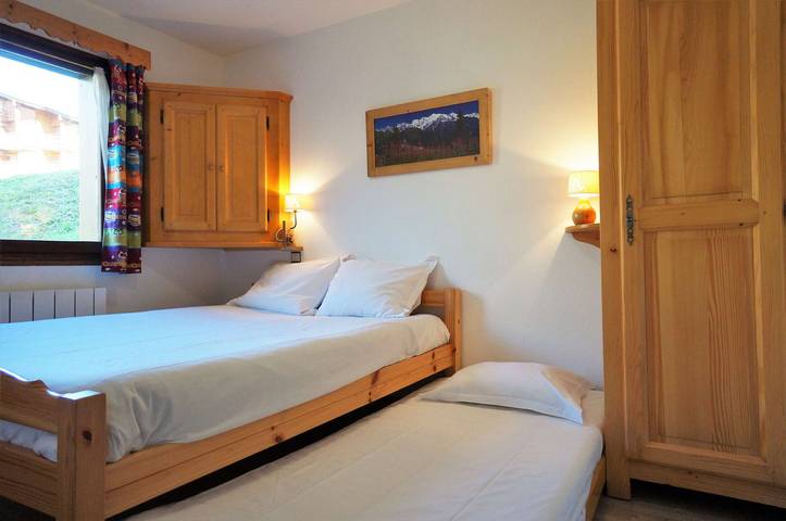 Appartement de vacances entier, Cottagnes 1 Ar : A 100 mètres des pistes, Grande Terrasse et Vue Montagnes in Le Grand-Bornand, Région d'Annecy