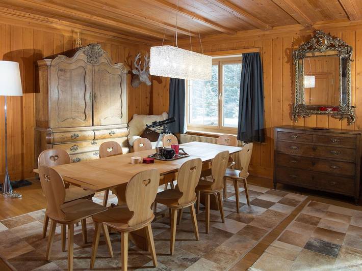 Hütte für 12 Personen, mit Garten und Seeblick sowie Balkon, kinderfreundlich in der Lenzerheide - 3
