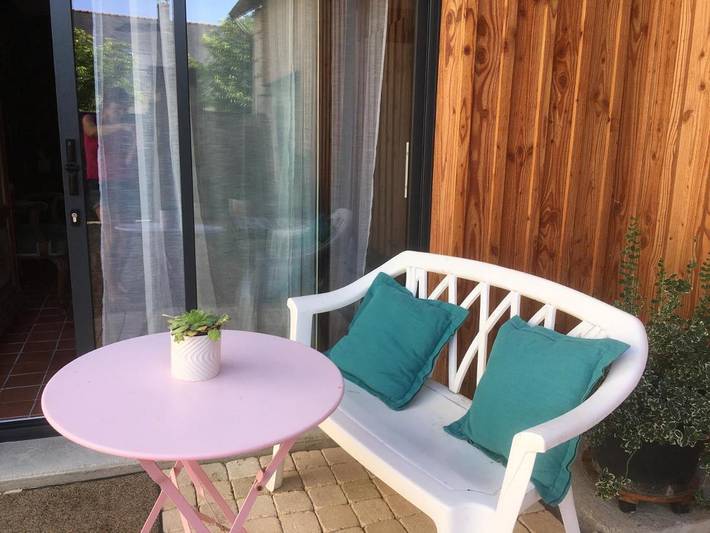 Chambre d’hôte pour 2 personnes, avec terrasse