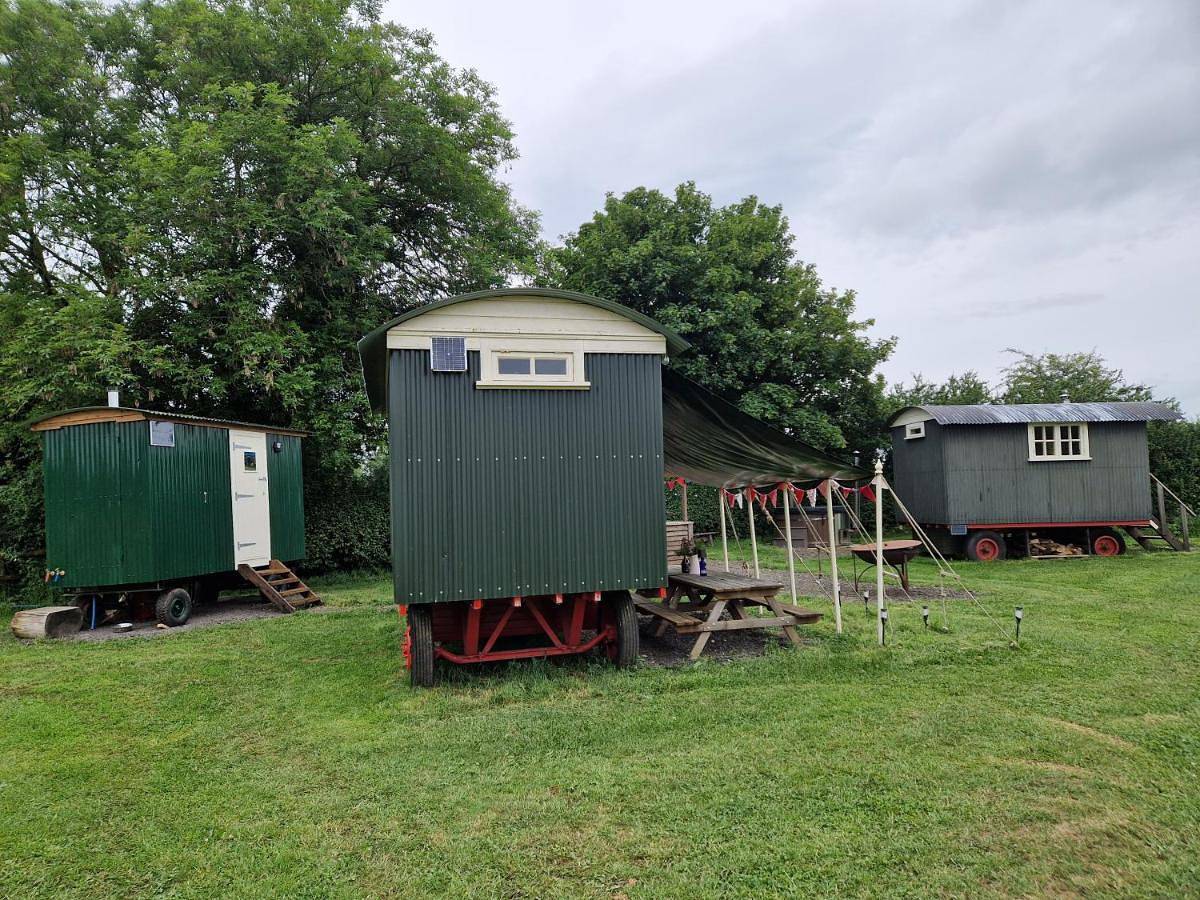 The Delkin Shepherds Huts Castle Combe in Wiltshire