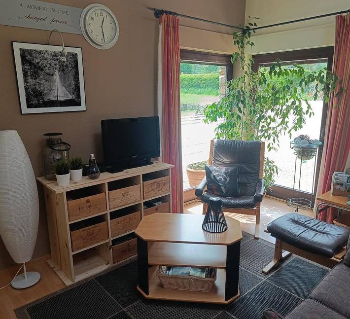 Location de vacances pour 6 personnes, avec vue et jardin, adapté aux familles à Saint-Hubert - 4