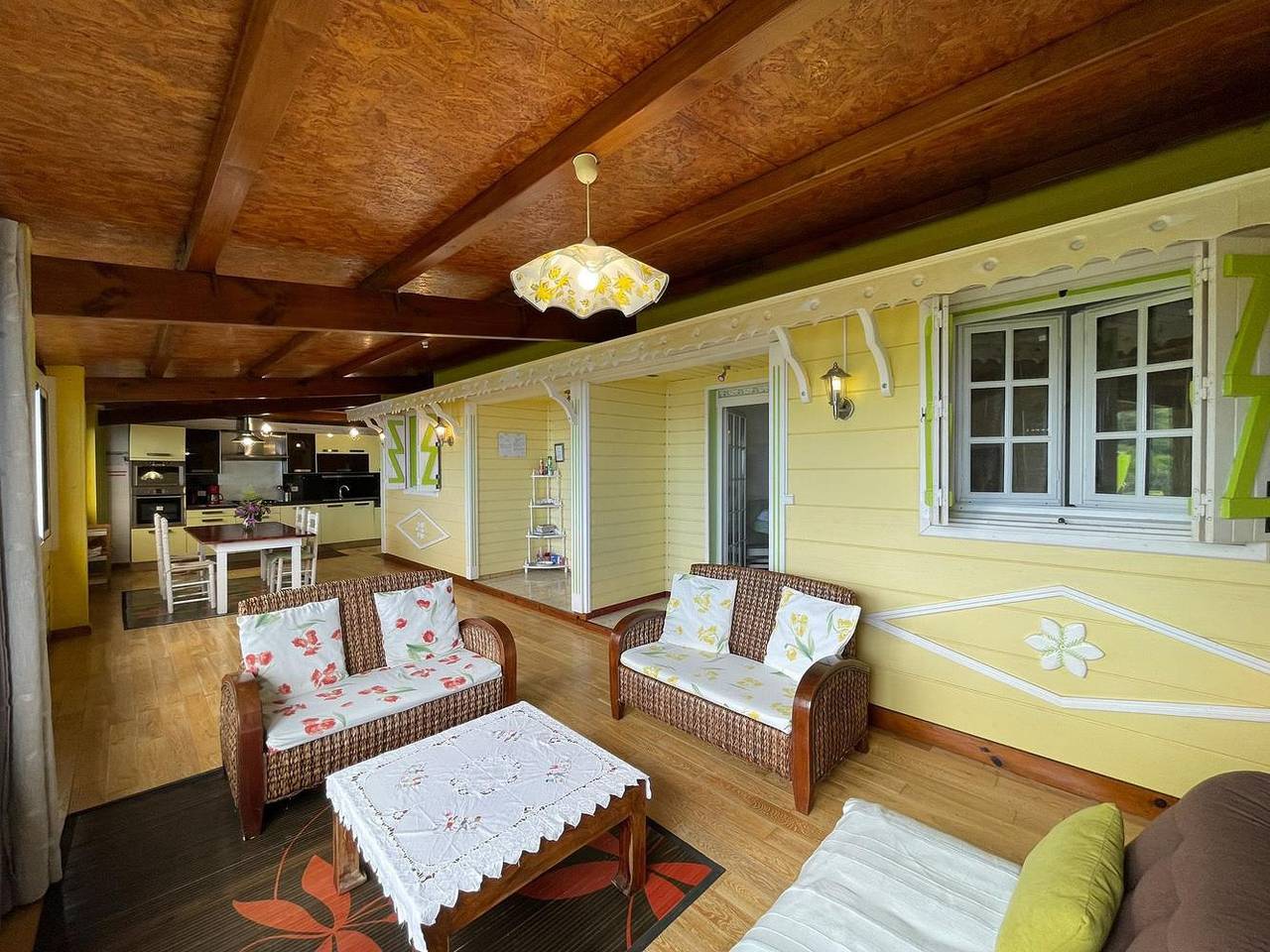 Gite "Balcon Créole Le Panoramic" in Saint-Leu, Île de la Réunion