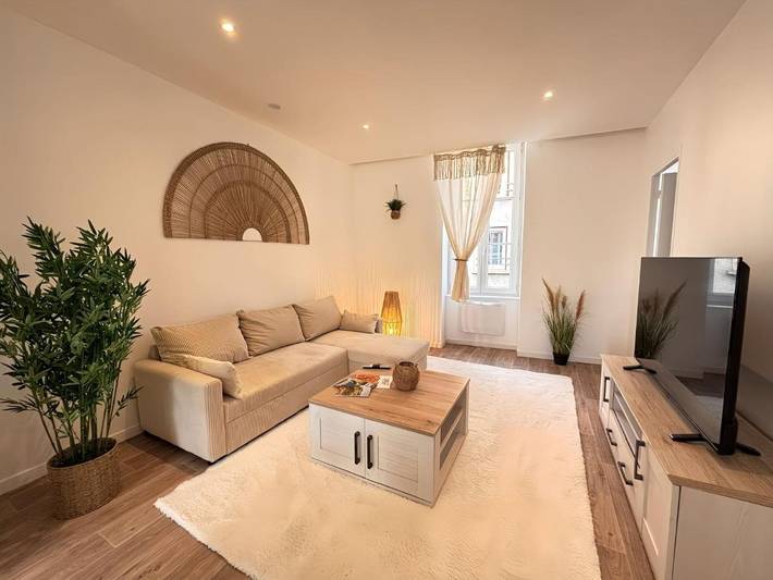 Gîte pour 6 personnes, avec balcon à Roanne - 3