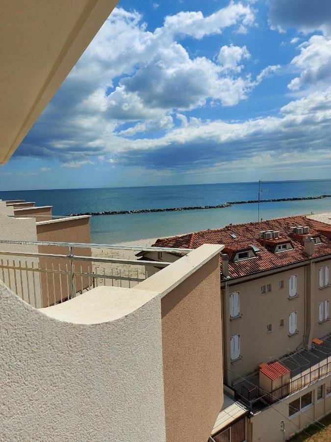 Ferienwohnung für 4 Personen, mit Balkon und Terrasse sowie Ausblick