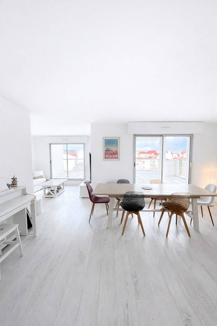 Gîte pour 6 personnes, avec balcon, adapté aux familles dans Office De Tourisme D Arcachon - 2