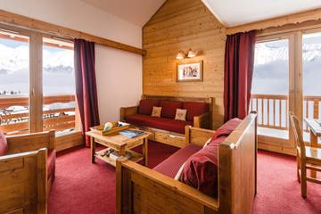 Gîte pour 6 personnes, avec balcon ainsi que sauna et piscine, animaux acceptés dans La Toussuire