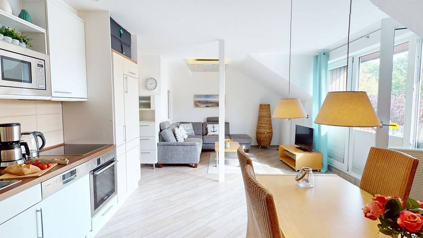 Ferienwohnung für 4 Personen, mit Balkon in Pelzerhaken, Südliche Ostseeküste