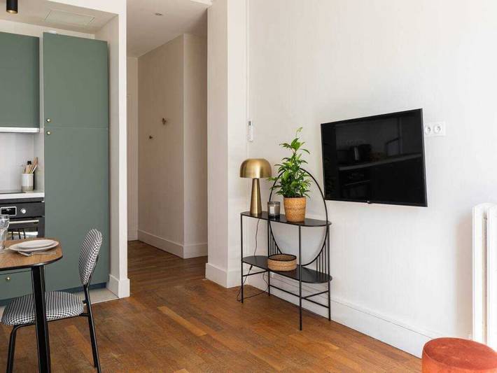 Gîte pour 4 personnes, avec Balcon/Terrasse et Balcon dans Gare de Lyon Part Dieu