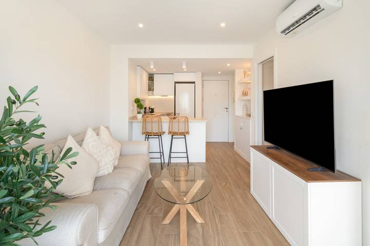 Vakantieappartement voor 4 personen, with Balkon and Tuin as well as Kinderzwembad in Benalmádena