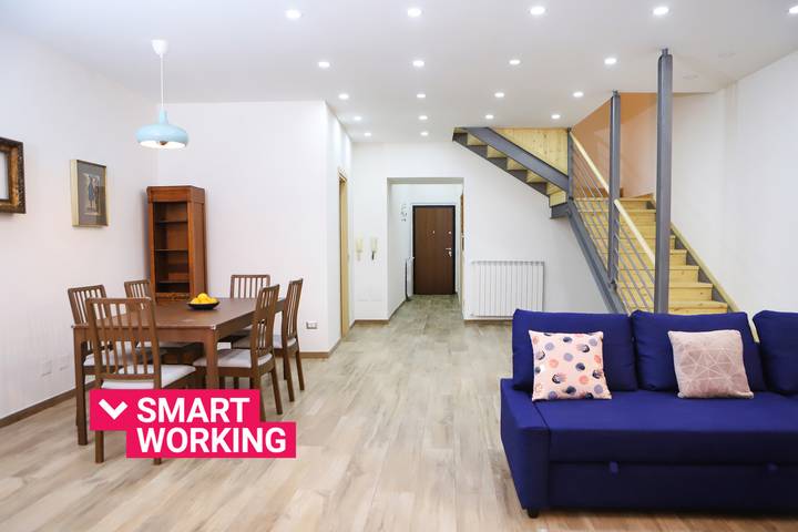 Apartament wakacyjny dla 8 osób, z balkon w Neapol