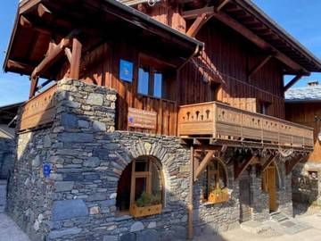 Gîte pour 5 personnes, avec balcon dans Station de Montchavin les Coches