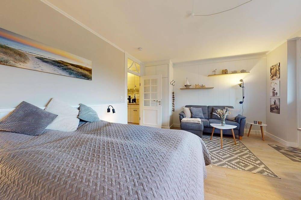 Ganze Wohnung, Hansen - Modernes 1-Zimmer Apartment mit Balkon und hochwertigen in Hörnum, Sylt