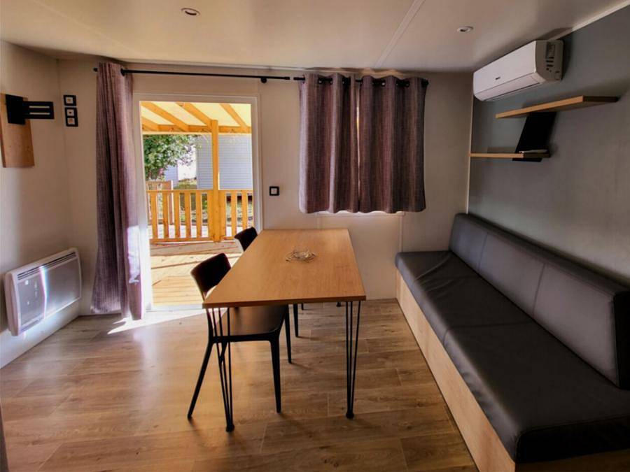 Camping les Prés du Verdon - Mobilhome 4 personnes - Pmr Confort 2ch 4P in Lac de Quinson, Quinson