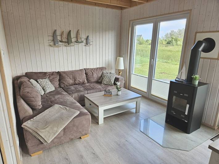 Ferienhaus mit Meerblick für 6 Personen, mit Ausblick und Garten sowie Sauna in Olpenitz - 4