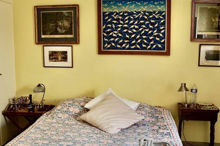 Au coeur du village, belle villa 100m2, clim, 8 pers, 3 terrasses, jardin fleuri in Hyeres, Côte méditerranéenne (France)