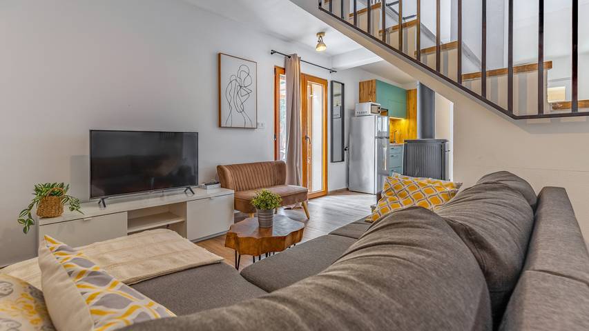 Villa pour 6 personnes, avec jacuzzi et terrasse ainsi que jardin et sauna à Barbariga - 4