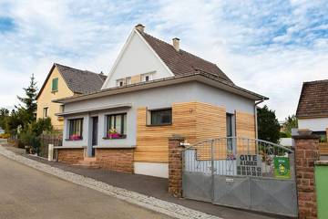 Gîte pour 2 personnes, avec jardin, animaux acceptés à Mittelwihr