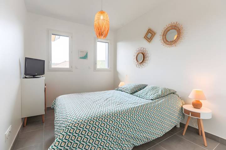 Ganze Wohnung, Helles Apartment mit Terrasse und Klimaanlage – Ihr perfekter Rückzugsort in Seignosse in Seignosse, Côte d’Argent