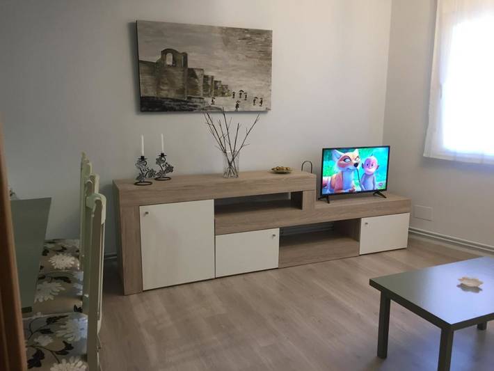 Apartamento para 6 personas, con vistas y balcón en Lugo