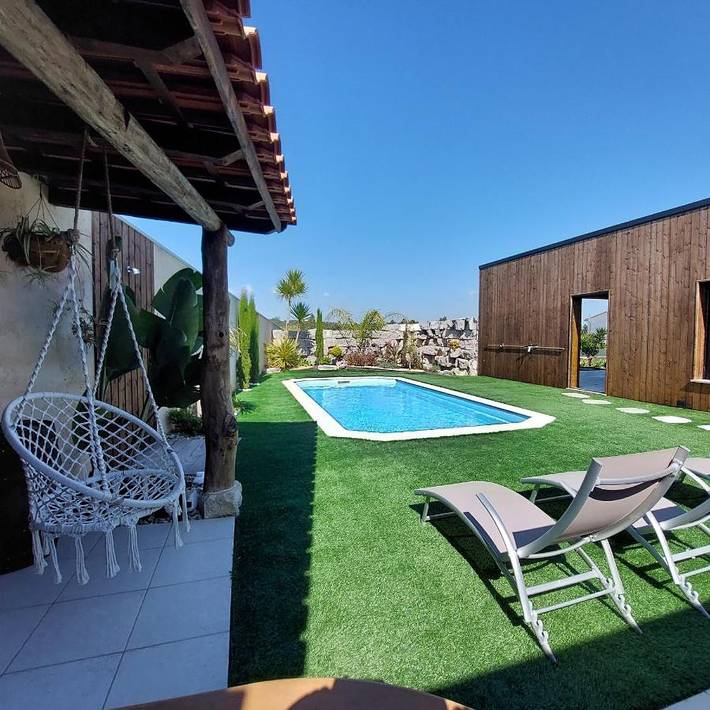 Casa de férias para 4 pessoas, com piscina e jardim e ainda jacuzzi - 1