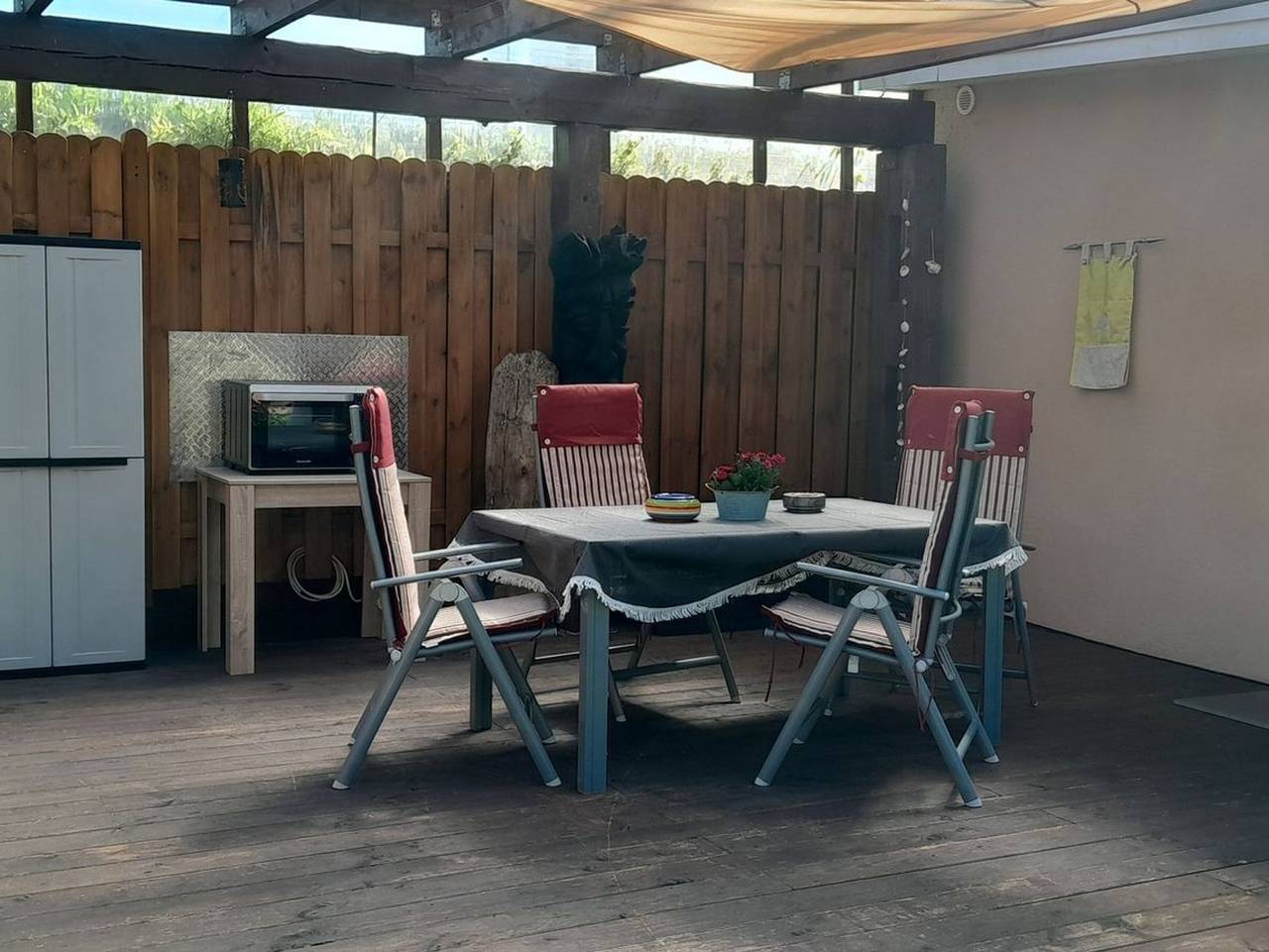 Ganze Ferienwohnung, Ferienhaus für 2 Personen mit Terrasse in Barth, Vorpommern