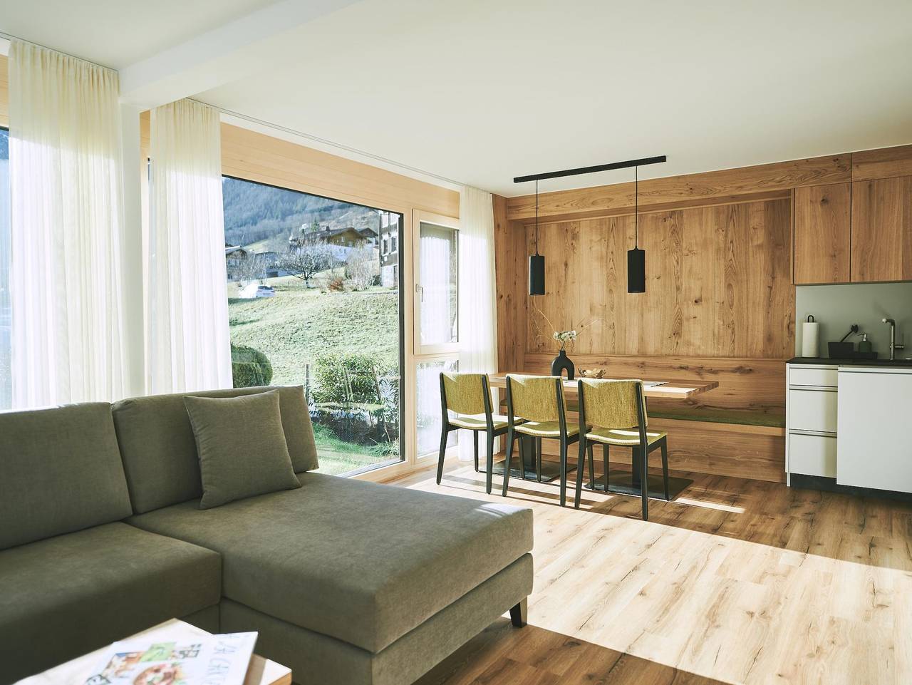 Ganze Ferienwohnung, Brandnerhof - Valbona in Rätikon Gebirgsgruppe, Brand