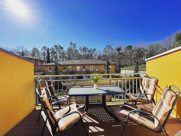 Bungalow für 6 Personen, mit Balkon und Garten, kinderfreundlich in Zempin - 4