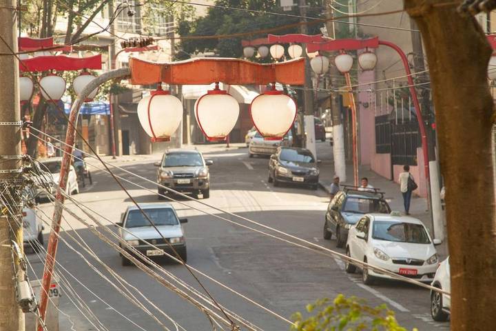 Casas e apartamentos de temporada para 3 pessoas, com terraço na Liberdade