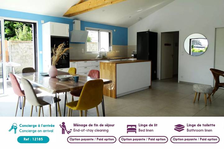 Villa pour 6 personnes, avec jardin à Saint-Hilaire-de-Riez - 2