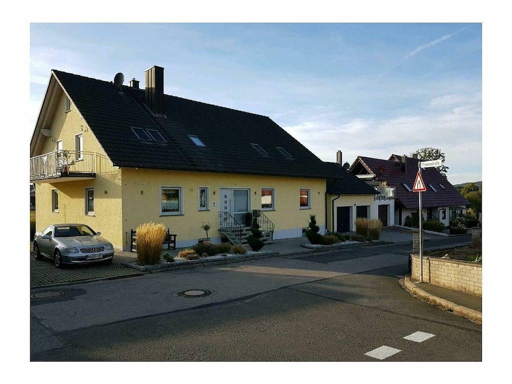 Gemütliche 90 m² große Wohnung mit moderner Ausstattung in der Nähe des Stadtzentrums von Reckendorf in Reckendorf, Landkreis Bamberg