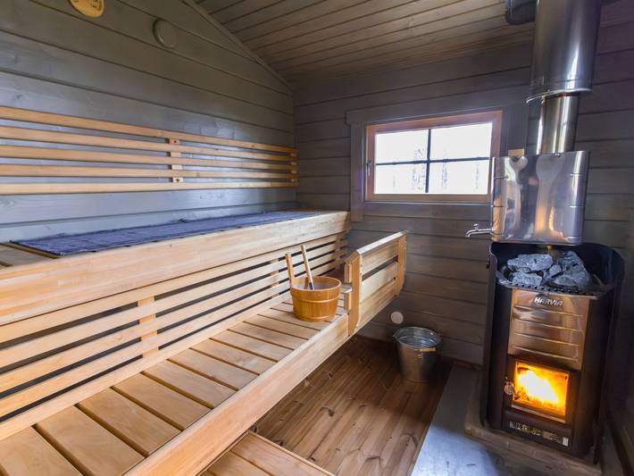 Ganze Wohnung, Lystikämän helmi in Rovaniemi, Lappland