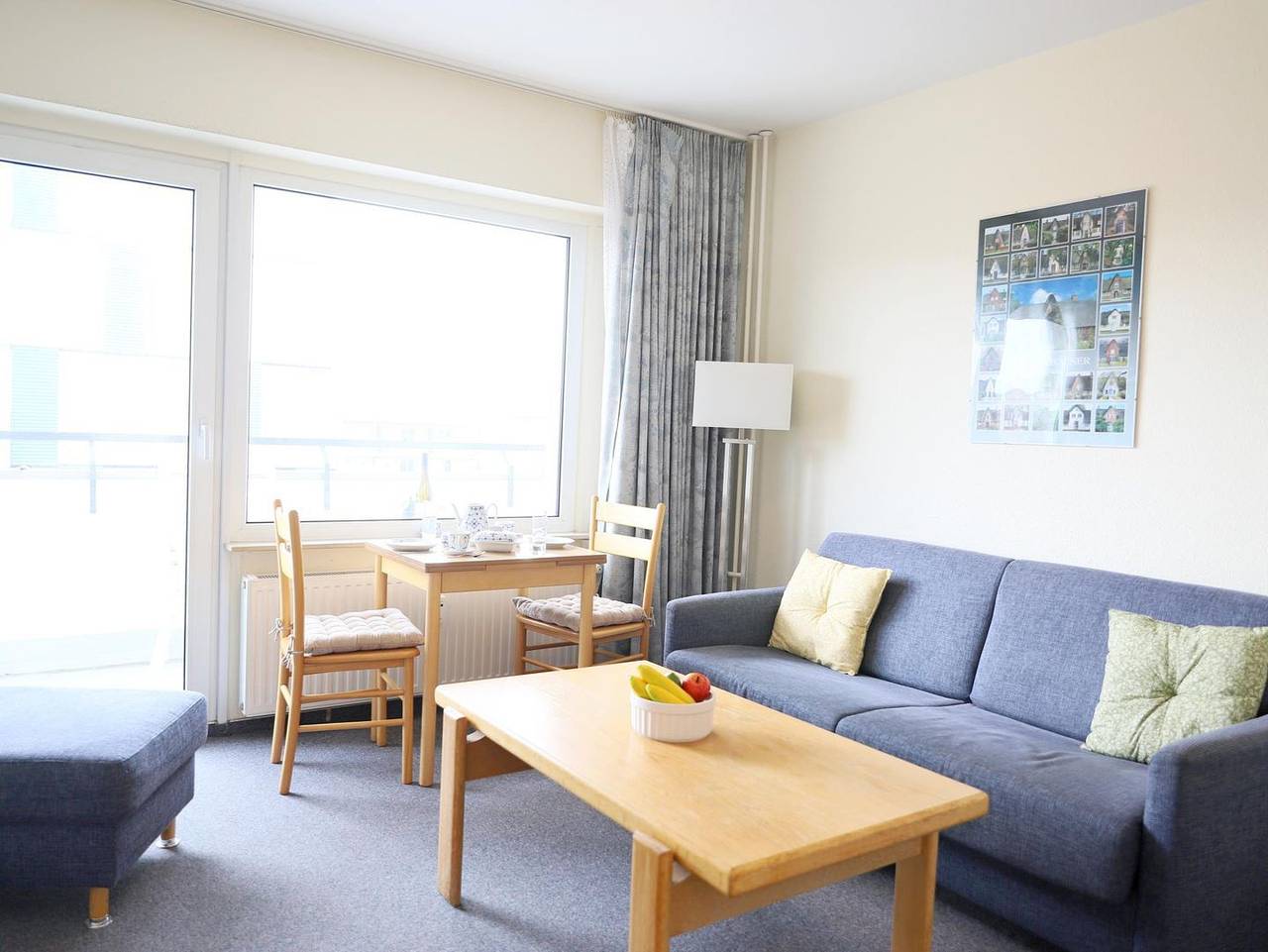 Ganze Wohnung, Gemütliches 2-Zimmer-Appartement mit Balkon und Wellnessbereich für 4 Personen in Westerland, Sylt (Gemeinde)