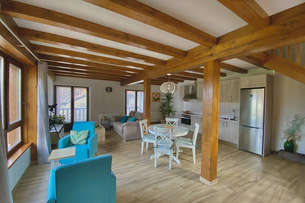 Ganze Wohnung, Duplex-Apartment-Ensuite mit Dusche-Balkon-4 in Camaleño, Cordillera Cantábrica