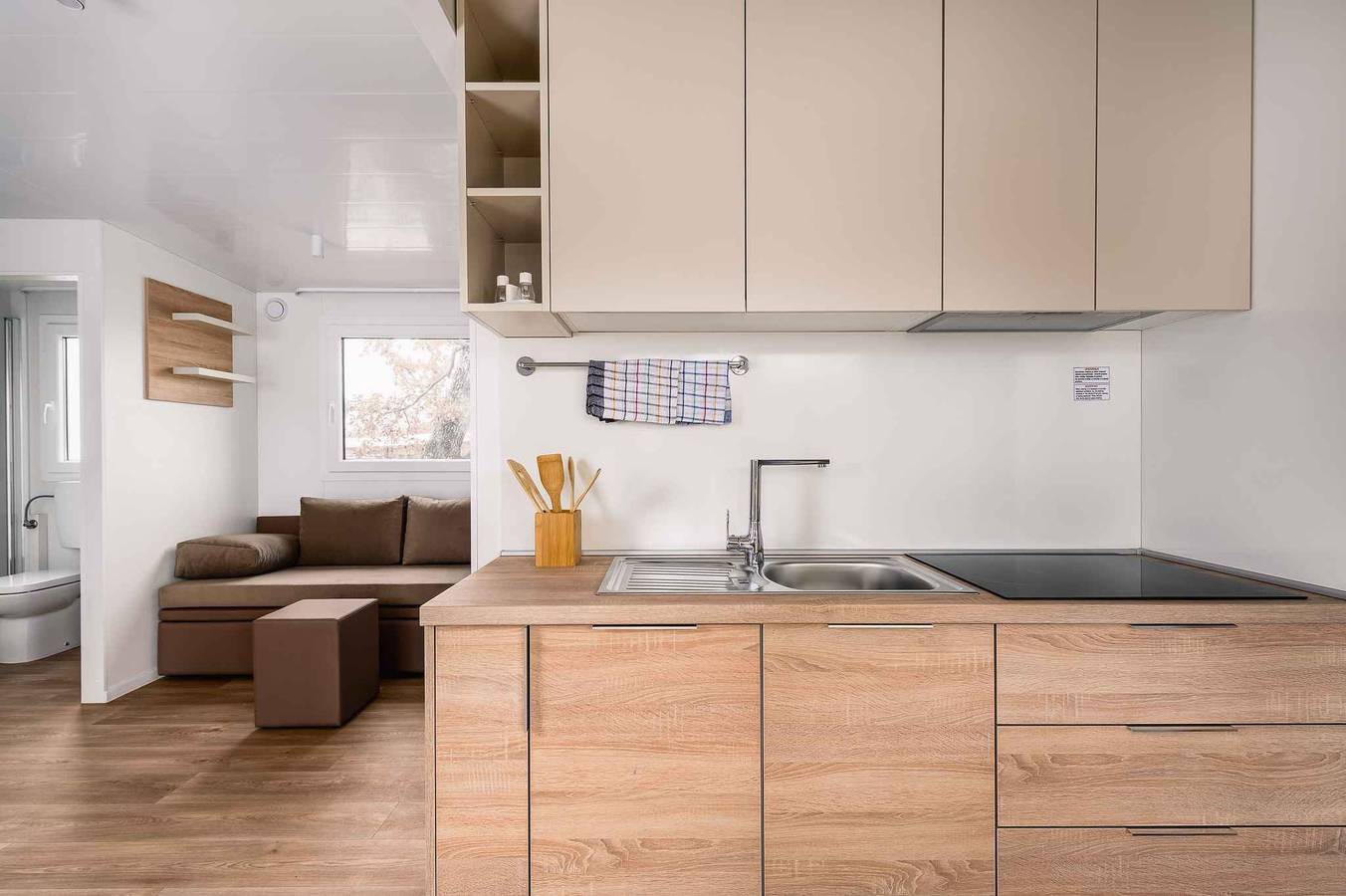 Ferienhaus mit Terrasse und Klimaanlage in Lovrecica, Umag und Umgebung