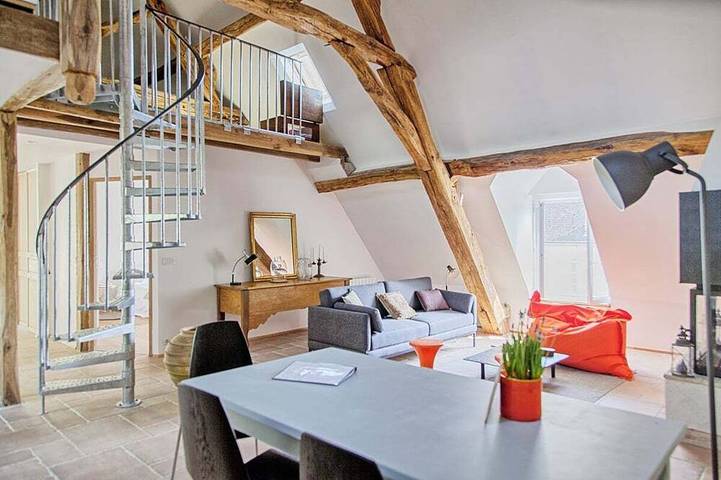 Location de vacances pour 5 personnes, avec balcon et jardin à Pocé-sur-Cisse