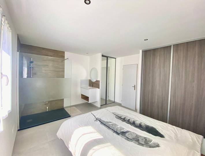 Appartement de vacances pour 4 personnes, avec jardin