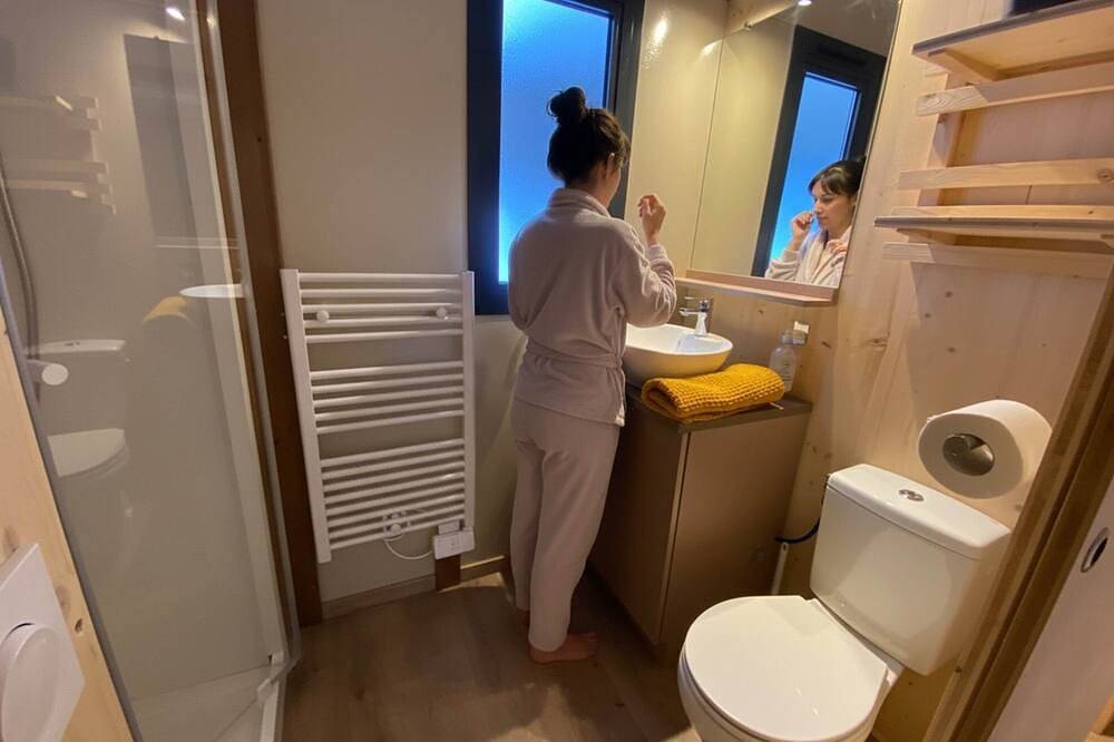 Hy•Lødge Spa n°8 Xl - 5 personen: Chaletverhuur in de Vogezen voor een onvergetelijk verblijf in Anould, Saint-Dié-des-Vosges