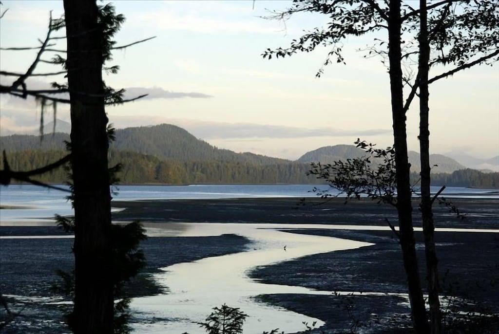 Wunderschöne Oceanfront Rancher mit herrlichem Blick, Sauna, Whirlpool und Billardtisch! in Tofino, Alberni-Clayoquot Regional District