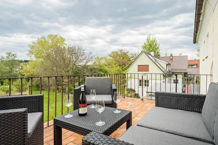 Ferienwohnung für 5 Personen, mit Garten und Balkon in Wasserburg (Bodensee) - 4