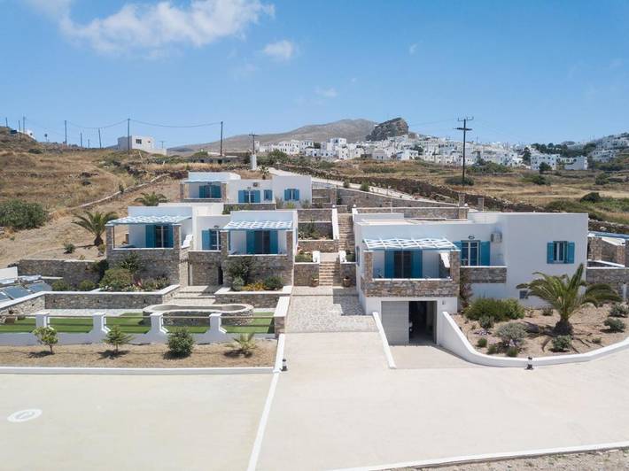 Maison d’hôte pour 4 personnes, avec jardin et terrasse dans Amorgos