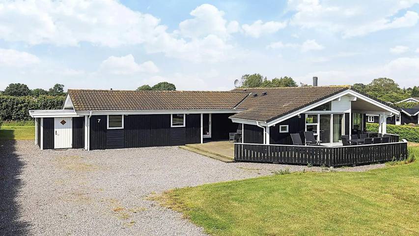 Ferienhaus für 11 Personen, mit Whirlpool und Terrasse sowie Sauna